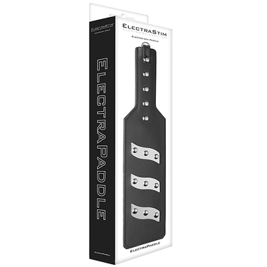 Paddle Electrostimolante in Pelle con Elettrodi Bipolari per Sensazioni Intense